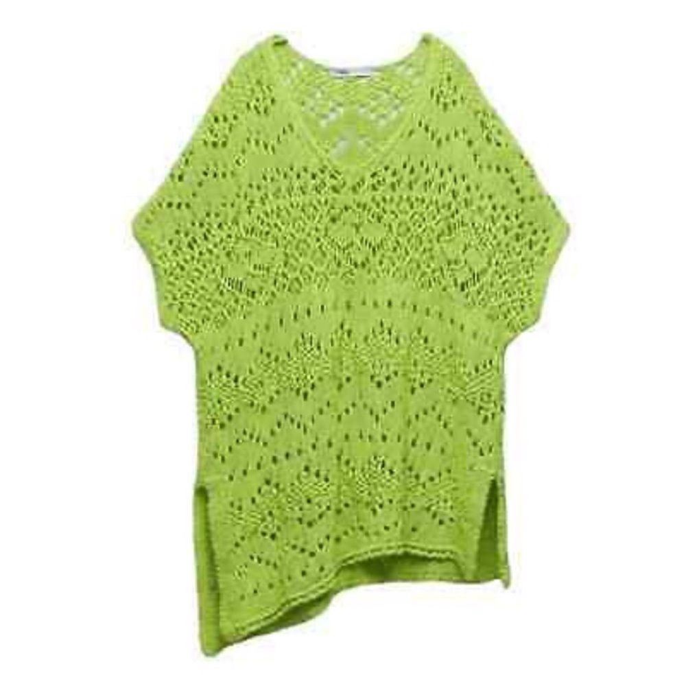 Zara Green Knit Oversized Swimsuit Cover up/ NWT
Top (Size XS-S)